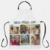 コラージュ写真父の日 エプロン (正面)