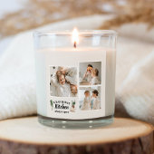 コラージュ写真&おばあちゃんのキッチンは常に開いている スクエアシール