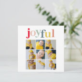 コラージュ写真 |カラフル楽しい休日の贈り物 (スタンド正面)