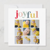 コラージュ写真 |カラフル楽しい休日の贈り物 (正面)