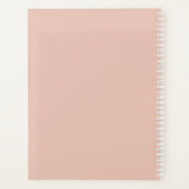 コラージュ写真 |カラフル楽しい休日の贈り物 プランナー手帳 (裏面)