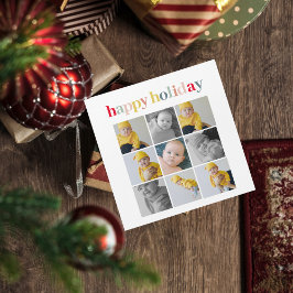 コラージュ写真 |ハッカラフルプホリデー