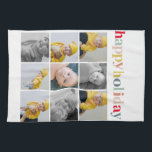 コラージュ写真 |ハッカラフルプホリデー キッチンタオル<br><div class="desc">私たちのハッピーホリデーカラフルコラージュ写真で喜びとお祝いの精神を受け入れ、あなたのフェスティバルの装飾や愛する人のための思いやりある贈り物に楽しい追加。このコラージュユニークは休日をテーマにした鮮やかスナップショットをブレンドし、大切な瞬間の本質を捉える。</div>