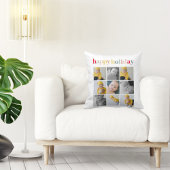 コラージュ写真 |ハッカラフルプホリデー クッション