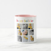 コラージュ写真 |ハッカラフルプホリデー マグカップ (中央)