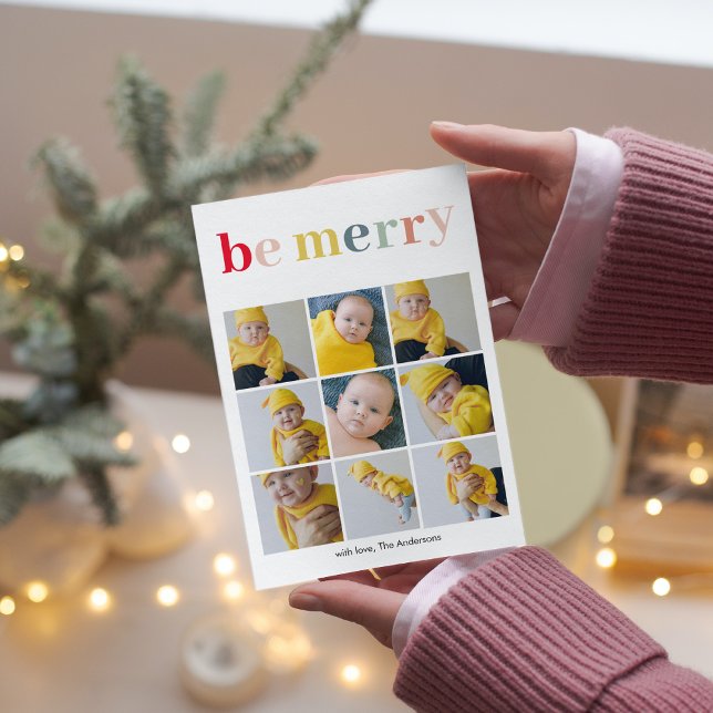 コラージュ写真 |ハッピーホリデーカラフルベメリー (クリエイターアップロード済み)