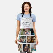 コラージュ写真 | 「ママの台所はいつも開いている エプロン (着用した状態)