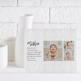 コラージュ写真&マ最高のザー引用文ラブギフト カッティングボード