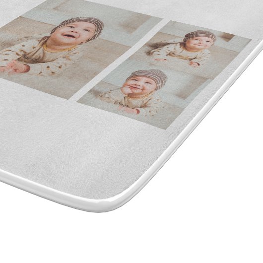 コラージュ写真&マ最高のザー引用文ラブギフト カッティングボード (角)