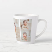 コラージュ写真&マ最高のザー引用文ラブギフト カフェラテマグ (右)