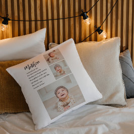 コラージュ写真&マ最高のザー引用文ラブギフト クッション