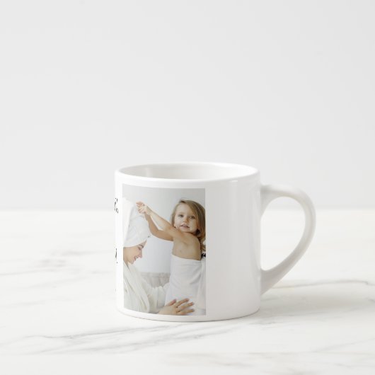 コラージュ写真 |私のおじいちゃんは私のバレンタインのギフトだ エスプレッソカップ (右)