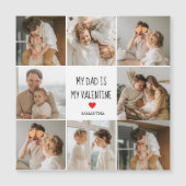 コラージュ写真 | 私のパパは私のバレンタインギフト (正面)