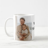 コラージュ写真 |私のパパは私のバレンタインデー コーヒーマグカップ (左)