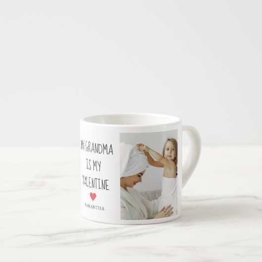 コラージュ写真 |私の母は私のバレンタインデーである エスプレッソカップ (正面右)