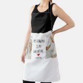 コラージュ写真 |私の母は私のバレンタインデーである エプロン (インサイチュ)