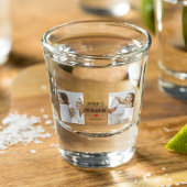 コラージュ写真 |私の母は私のバレンタインデーである ショットグラス