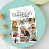 コラージュ写真Any Ageハッピーバースデー カード