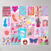 コラージュ名門私立校風の ポスター (正面)