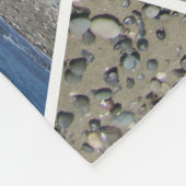 コラージュ地中海のデザイン フリースブランケット (角)