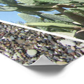 コラージュ地中海のデザイン ポスター (角)