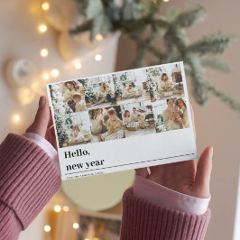 コラージュ家族の写真 |年賀状 シーズンポストカード