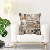 コラージュ家族の写真 |感謝賛美 クッション