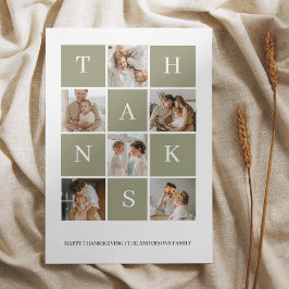 コラージュ家族の写真 | Happy Thanksgiving Day