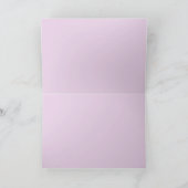 コラージュ熱狂するこうもりバー（ユダヤ教の）バル・ミツバーサンキューカード サンキューカード (内部)