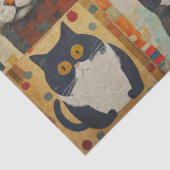 コラージュ猫の爆発の切り離しティッシュペーパー 薄葉紙 (詳細)