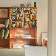 コラージュ猫の爆発の切り離しティッシュペーパー