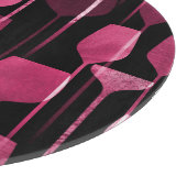 コラージュ美術：パーティードリンクのパターン。 カッティングボード (角)