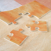 コラージュ美術、モダンカラフル抽象芸術。 ジグソーパズル (側面)