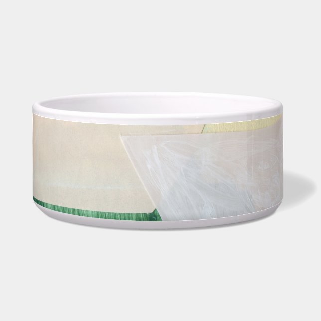 コラージュ美術、モダンカラフル抽象芸術。 ボウル (正面)