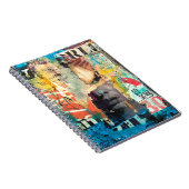 コラージュ頭 ノートブック (右側)