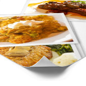 コラージュ食品ポスター ポスター (角)