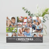 コラージュ黒板フォトカード シーズンカード (スタンド正面)