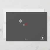 コラージュ黒板フォトカード シーズンカード (裏面)