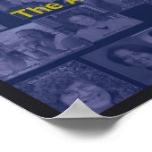 コラージュ1 （黄色）ポスター ポスター (角)