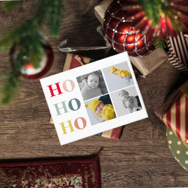 コラージュ4枚の写真 |ホホカラフルホ ポストカード