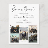 コラージュ5枚の写真Covid19 Chic Be Our Guest 結婚's ポストカード (正面)
