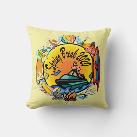 コラージュ – クッション (正面)