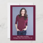 コラージュ・ブルゴーニュ・グラード発表4枚 招待状 (裏面)