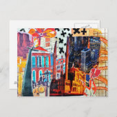 コラージュ ポストカード (正面/裏面)