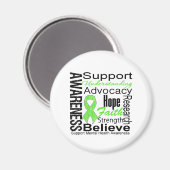 コラージュ – メンタルヘルス認識度 マグネット (正面/裏面)