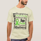 コラージュ – メンタルヘルス認識度 Tシャツ (正面)