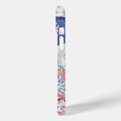 コラージュ、名門私立校風のトレンディーサマーコラージュの電話ケース Case-Mate iPhoneケース (裏面 / 左)