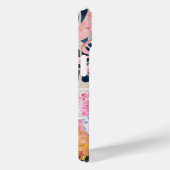 コラージュ、名門私立校風のトレンディーサマーコラージュの電話ケース Case-Mate iPhoneケース (裏面 / 右)