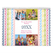 コラージュ、毎月の写真、およびTo Doリストの写真