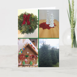 "コラージュ"親しみやすいナビデノ。スペイン語 カード